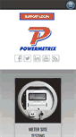Mobile Screenshot of powermetrix.com